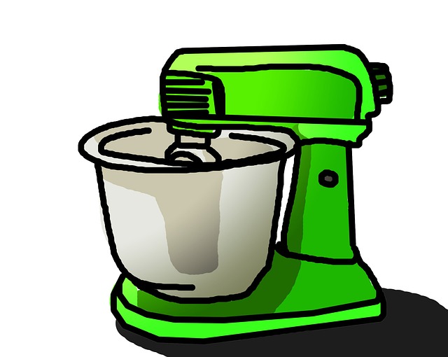 zelený mixer